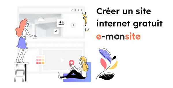 e-monsite home page