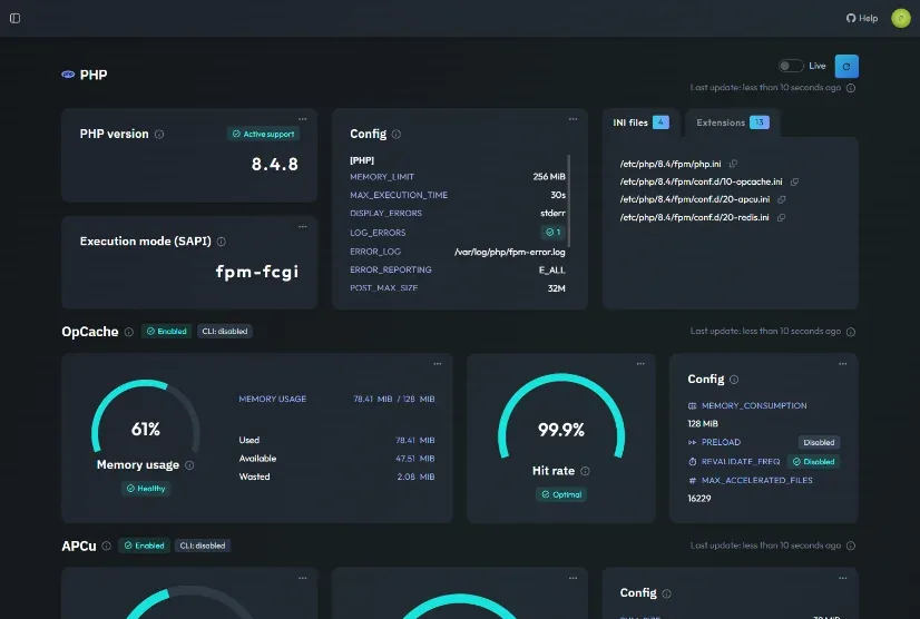 Jmonitor dashboard